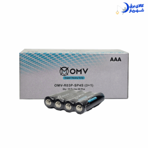 باتری نیم‌قلم او ام وی (OMV) AAA