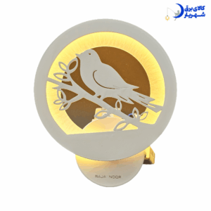 چراغ خواب دیواری کبوتر ال ای دی