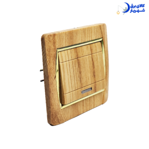 کلید تک پل توکار آسیا مدل سیلور چوب