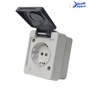 پریز ارت دار روکار درب دار پارت مدل برکه
