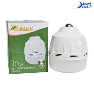 چراغ شارژی و اضطراری ویمکس مدل IR-V1316 ظرفیت ۱۶ وات مهتابی